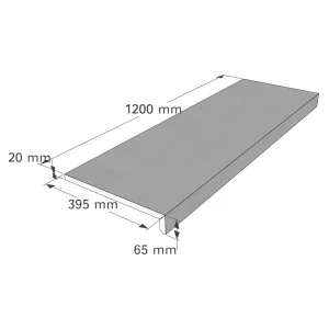 kamień brzegowym Profil-L wymiary